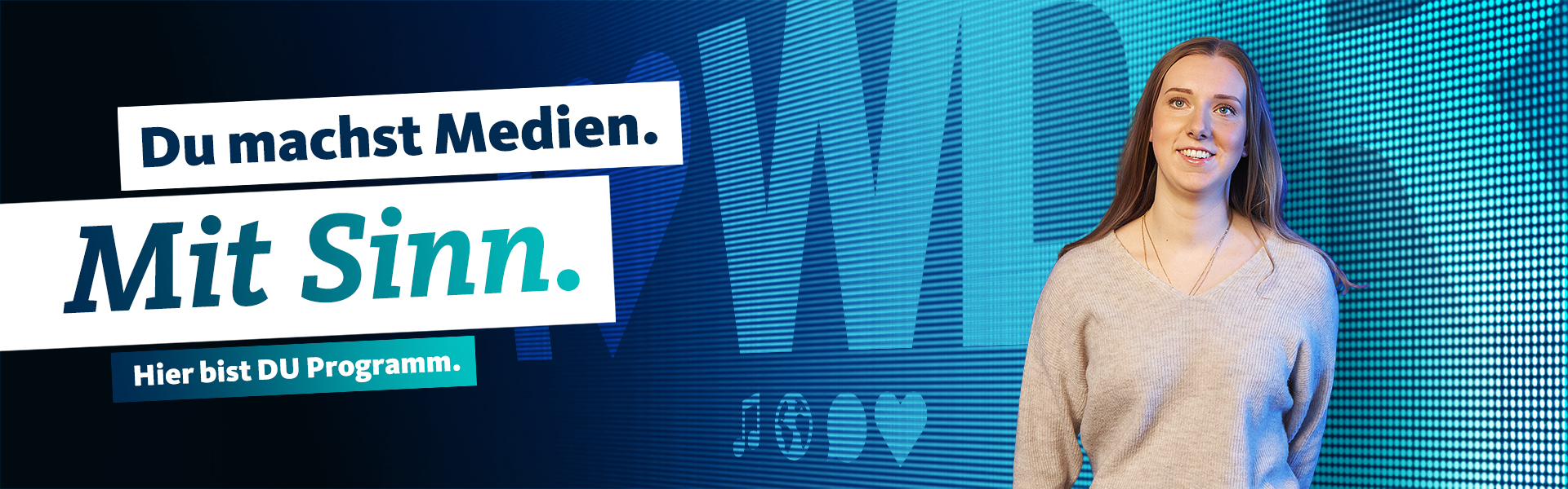 Bannergrafik Stellenanzeige