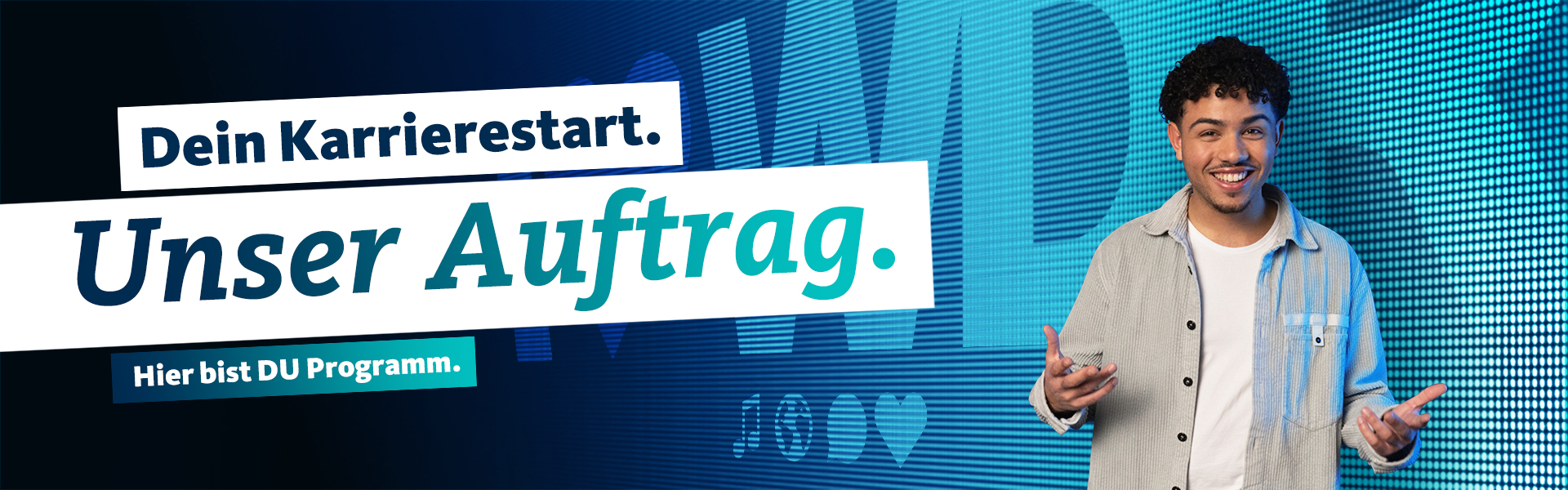 Bannergrafik Stellenanzeige