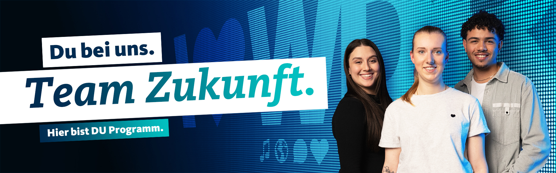 Bannergrafik Stellenanzeige